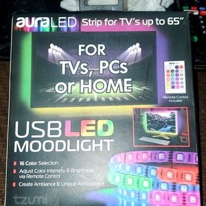 Aura LED Moodlight Strip Remote Control Included